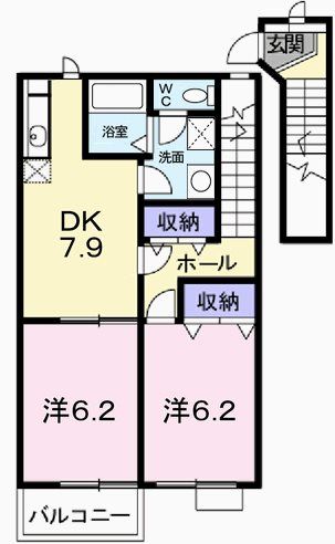 レフィナード阿成 間取り