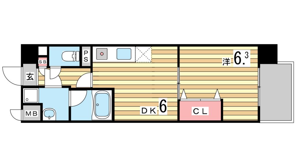 ツルトスコ南落合 間取り