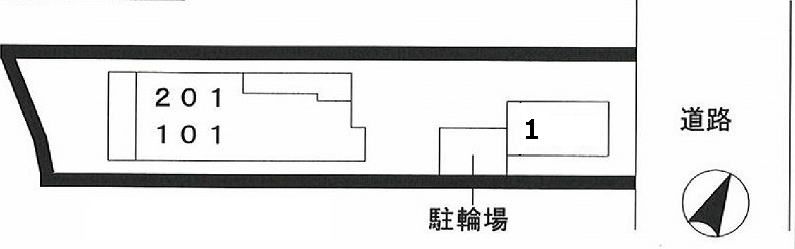 グレース伍番館 駐車場