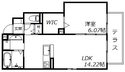セルヴィス　デ　エスプリ 間取り