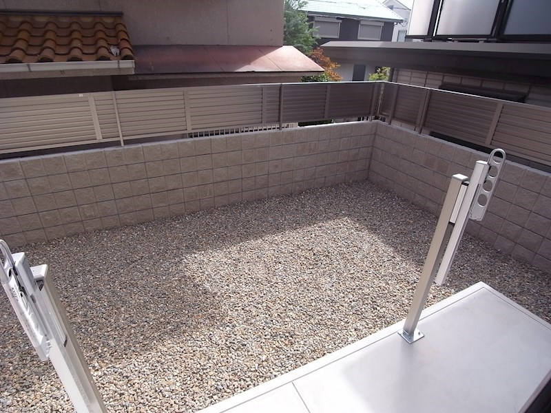 グレイスコート住吉本町 ベランダ