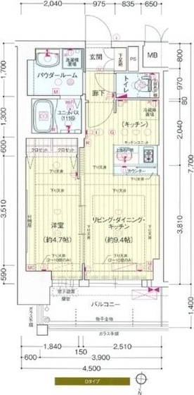 プレサンス新大阪ジェイズ 間取り