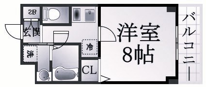 クレアドル須磨 間取り