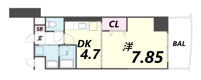 メルベーユコート 間取り