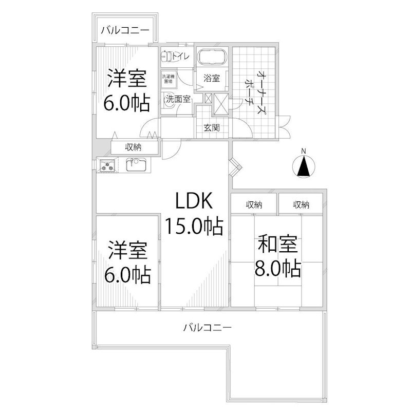 サンフェニックス21 間取り