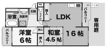 グリーンヒル名谷 間取り
