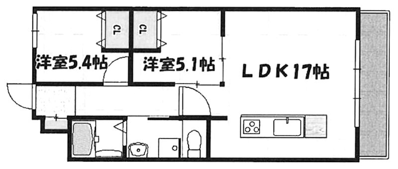 Jackson Street 521 間取り