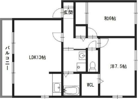 アベニュー御立A棟 間取り