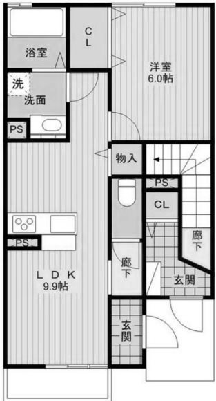 ペリドットⅡ 間取り
