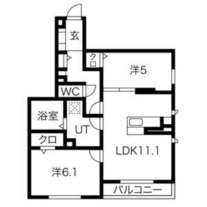 キャトルセゾン 間取り