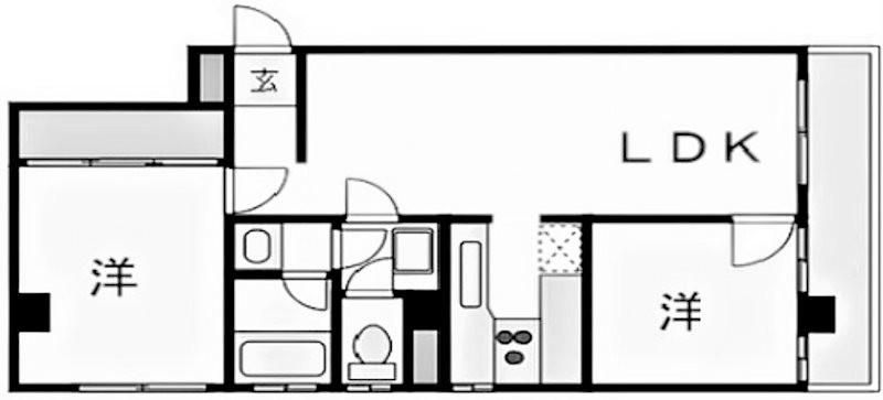 リバティライフ枝吉 間取り