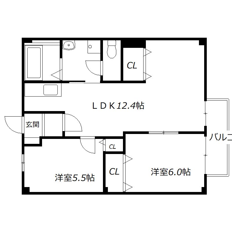 サンハイツ片山 間取り