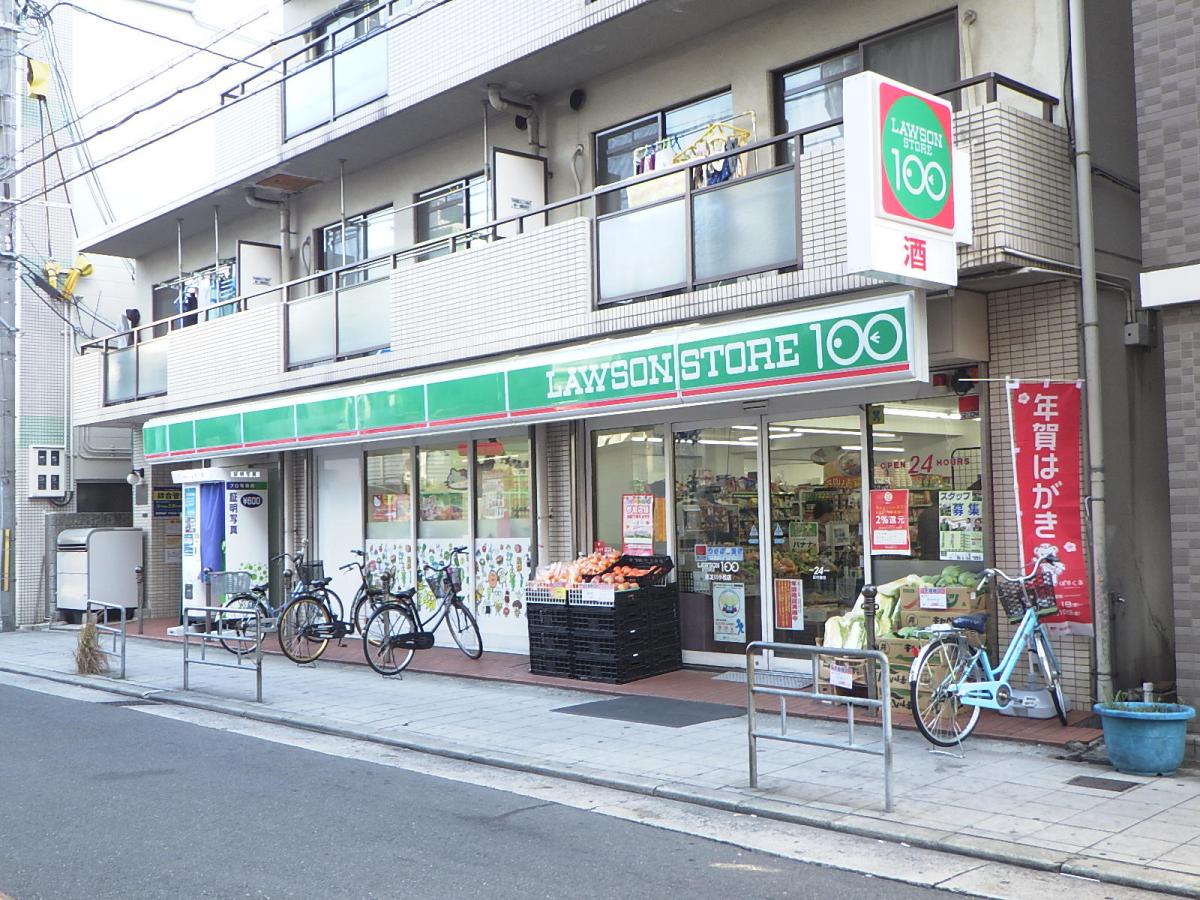キャニスコート上新庄 コンビニ