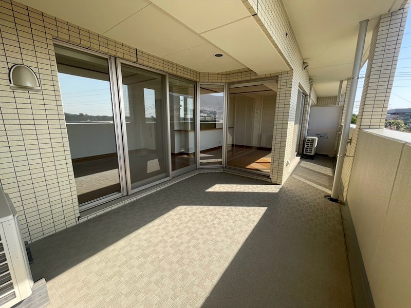名次町ロジュマン ベランダ