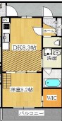 KTIレジデンス板宿Ⅱ 間取り