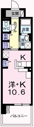 クレール姫路Ⅱ 間取り