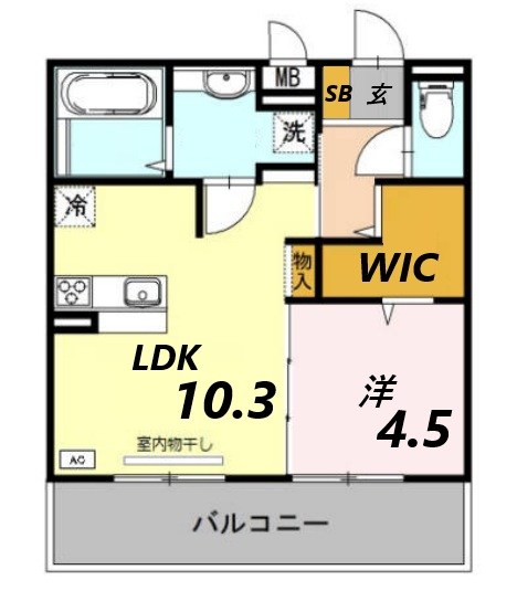 アップフィールド 間取り