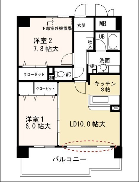 パレセゾン 間取り