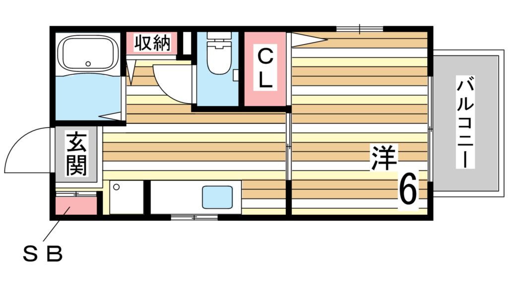 ポミエ六甲 間取り