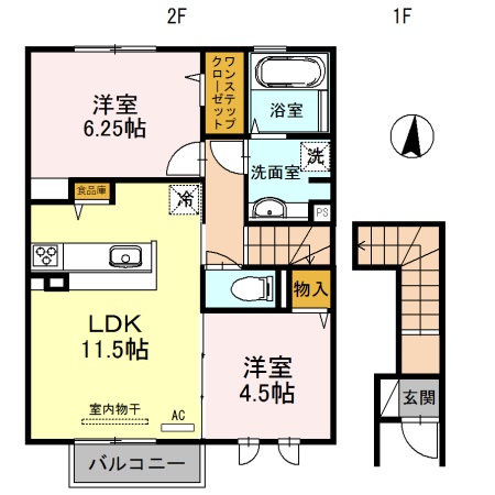 クローバー青山  間取り