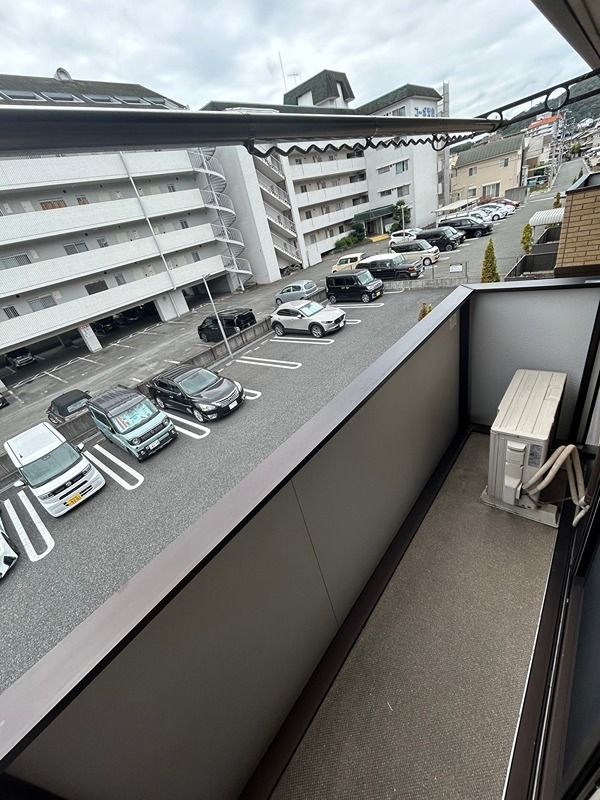 クローバー青山  ベランダ