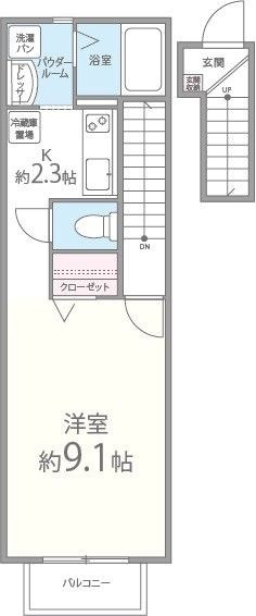 マイルドマメゾン 間取り