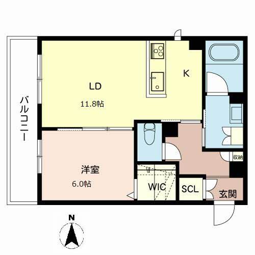 シャーメゾンフルール 間取り