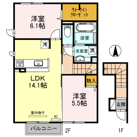 パークフロントM 間取り