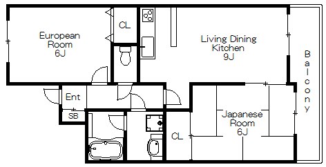 グリーンパレス塩屋 間取り