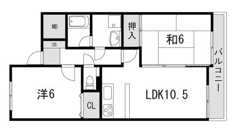 グリーンパレス塩屋 間取り