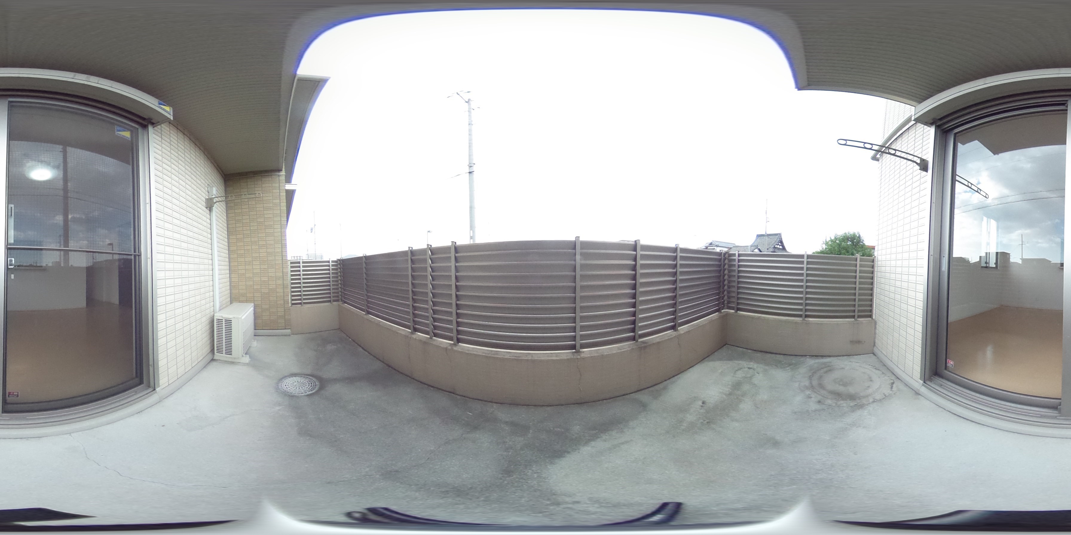 メゾンフォレスト ベランダ