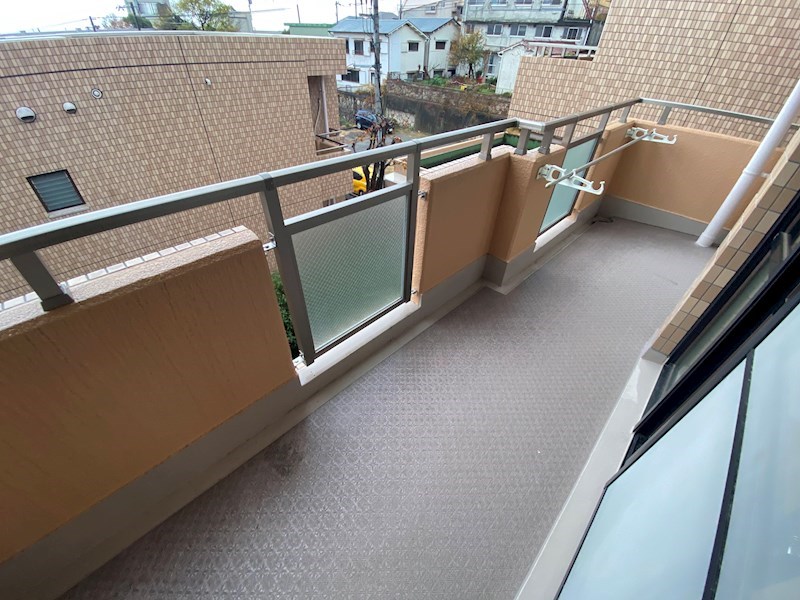 グランドメゾン六甲箕岡 ベランダ