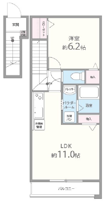 アグレアーブル 間取り