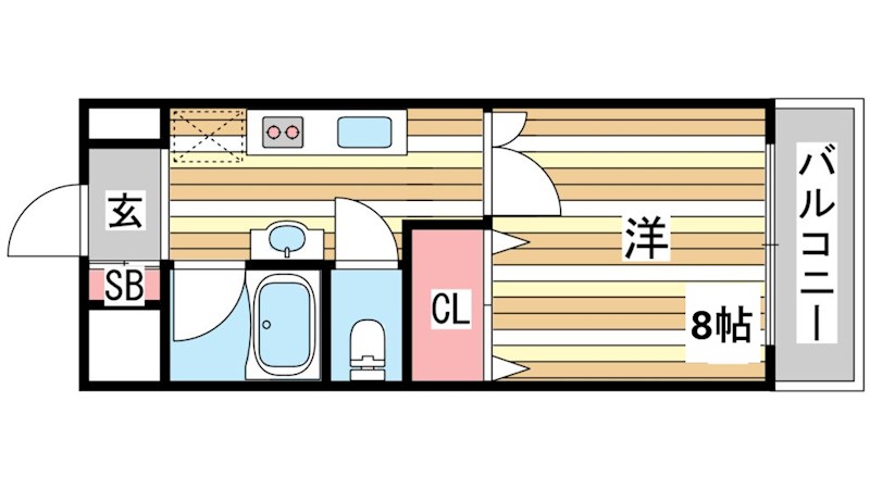 サンシャイン住吉 間取り
