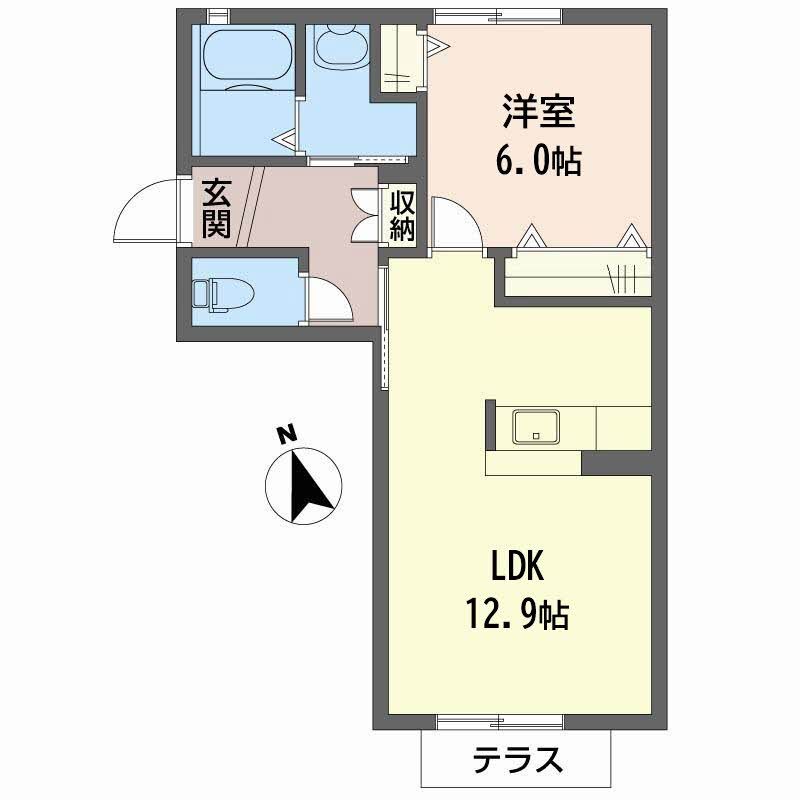 ウェル・エンジュ 間取り