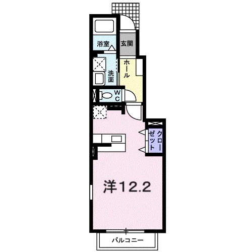 サンハイツ北六甲四番館 間取り
