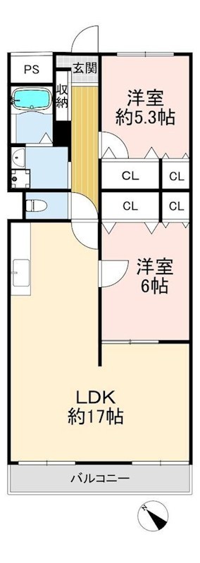 フルール星が丘 間取り