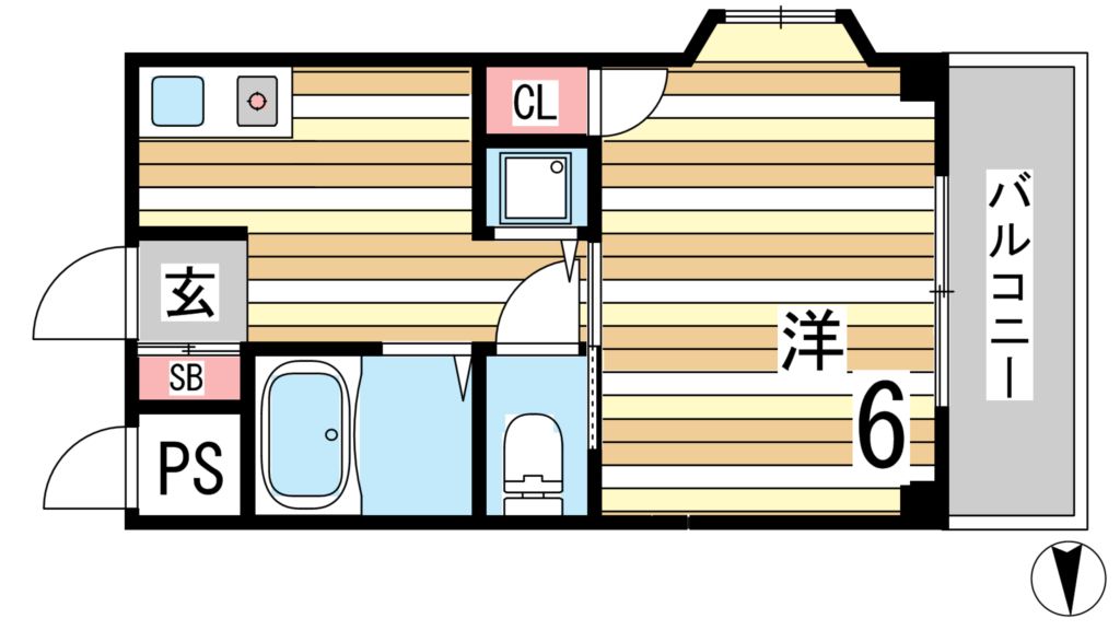 エステムコート東灘 間取り