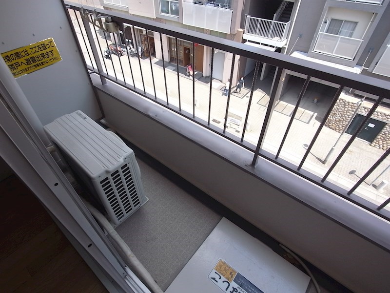 シンエーハイツ六甲道 ベランダ