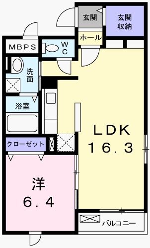 グランアウローラⅧ  間取り