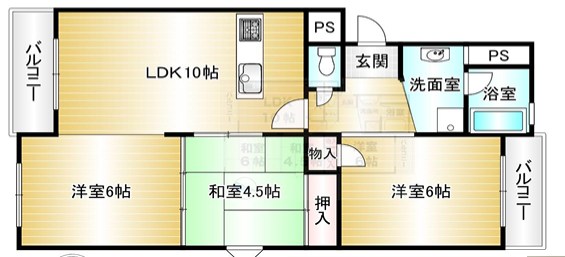 サンフォリア 間取り