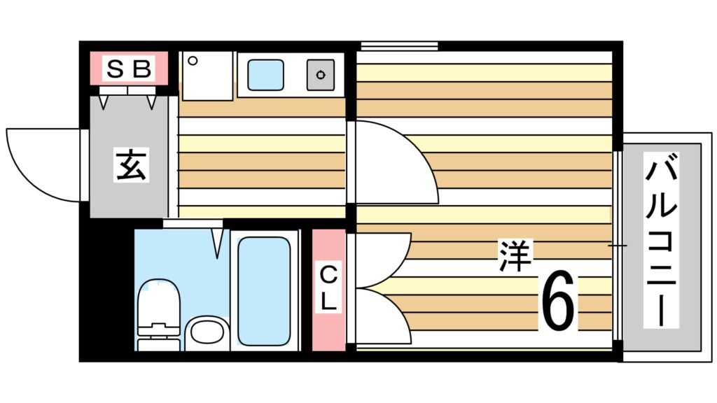 神戸リブプレイス深江南 間取り