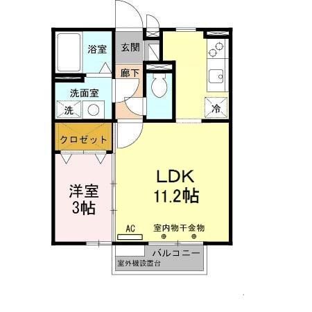 サンライズ城南 間取り