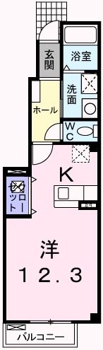 サニーパレスC棟 間取り