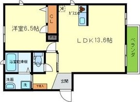 YKメゾン旭が丘 間取り