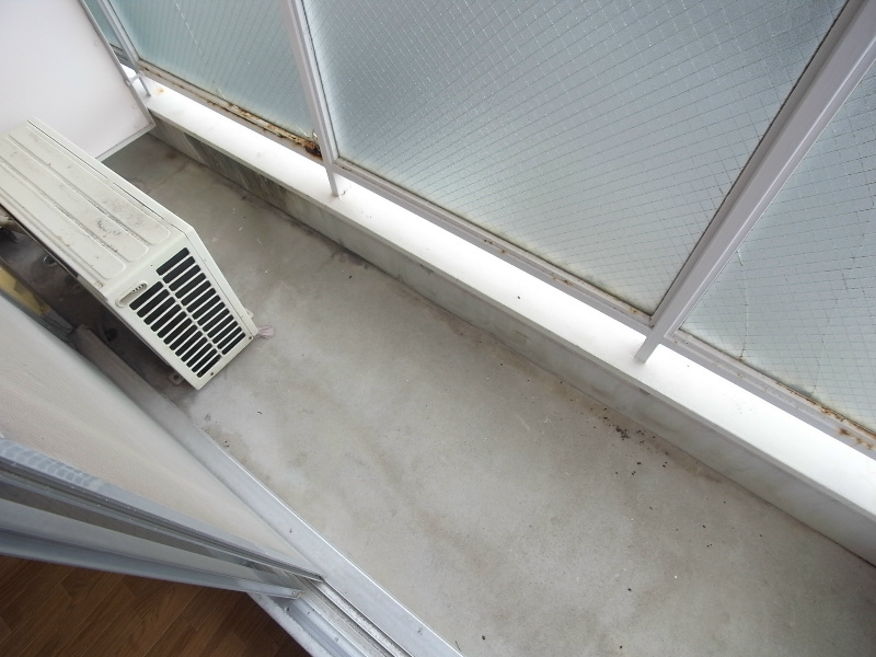 多聞台ハイツ ベランダ
