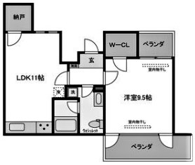 岡本Rd12 間取り
