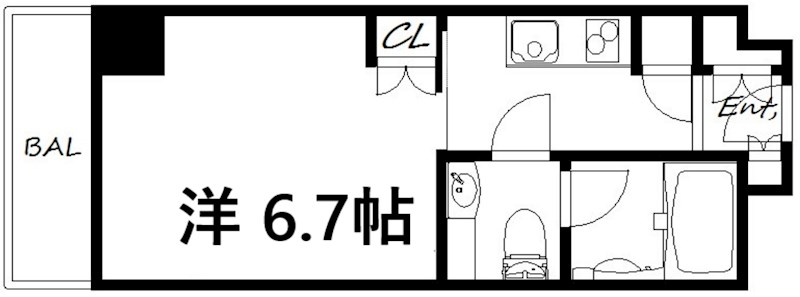 アクセスメゾン神戸 間取り
