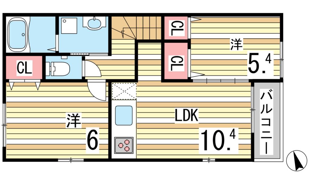 エステート上口 間取り