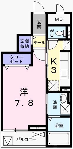 グランアウローラⅧ  間取り